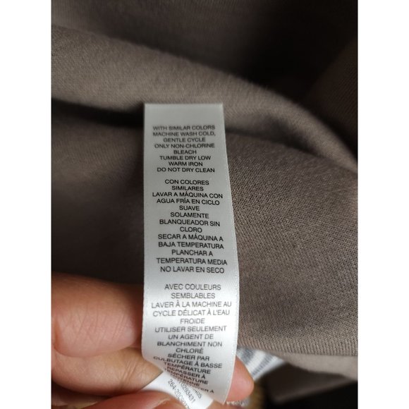 Weekends By chico's half snap buttons sweatshirt 2 - Picture 8 of 9